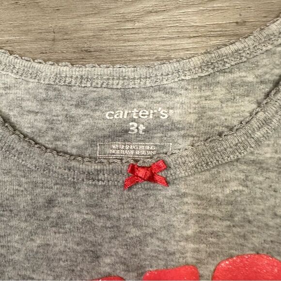 Carter's toddler pjs "Sleepy and Cute" rainbow polka dots size 3T - Picture 4 of 7